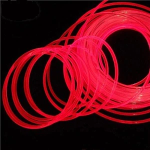 0,25-14 mm LED bočna rasvjeta plastična optička vlakna